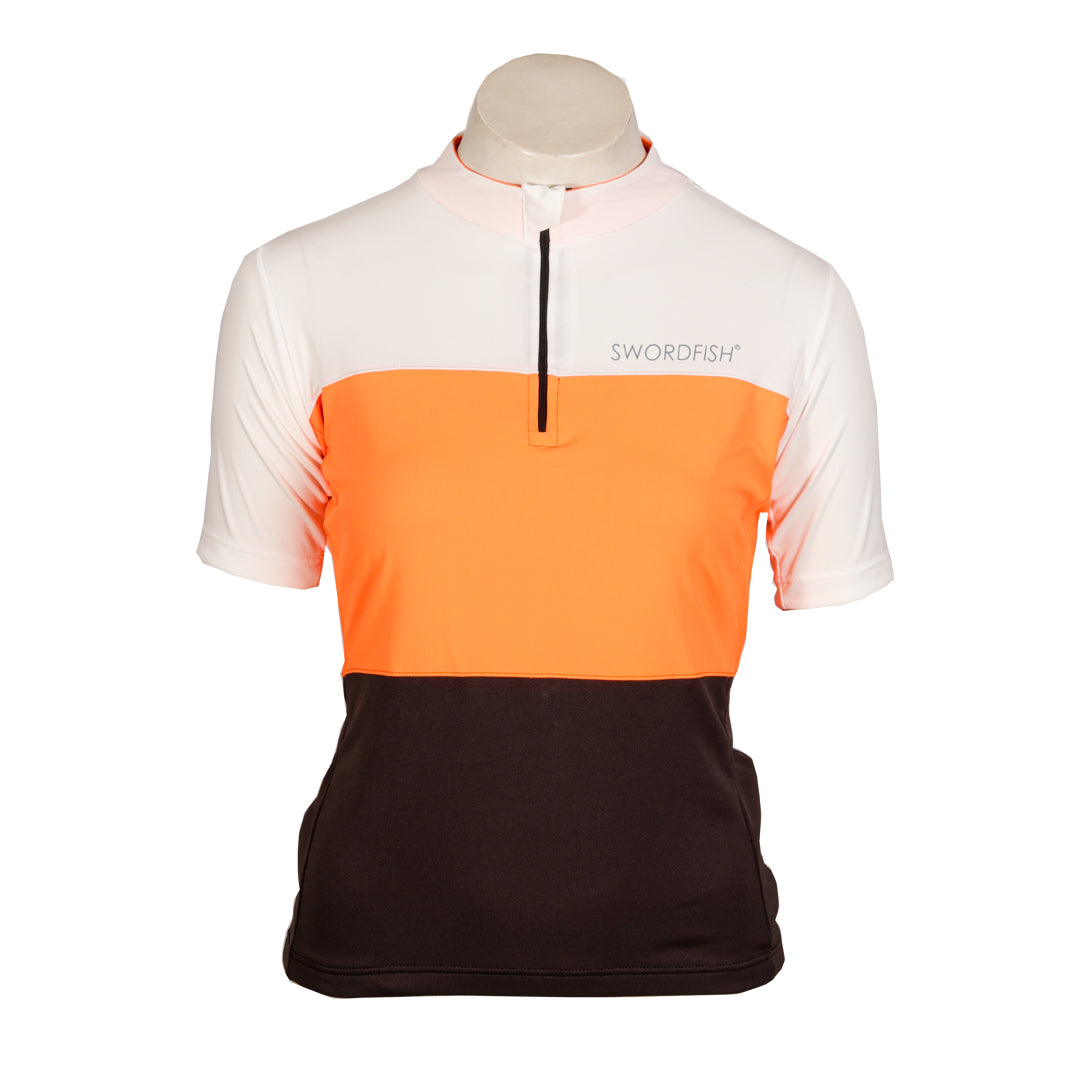 Women’s Lirio Orange Cycling Jersey