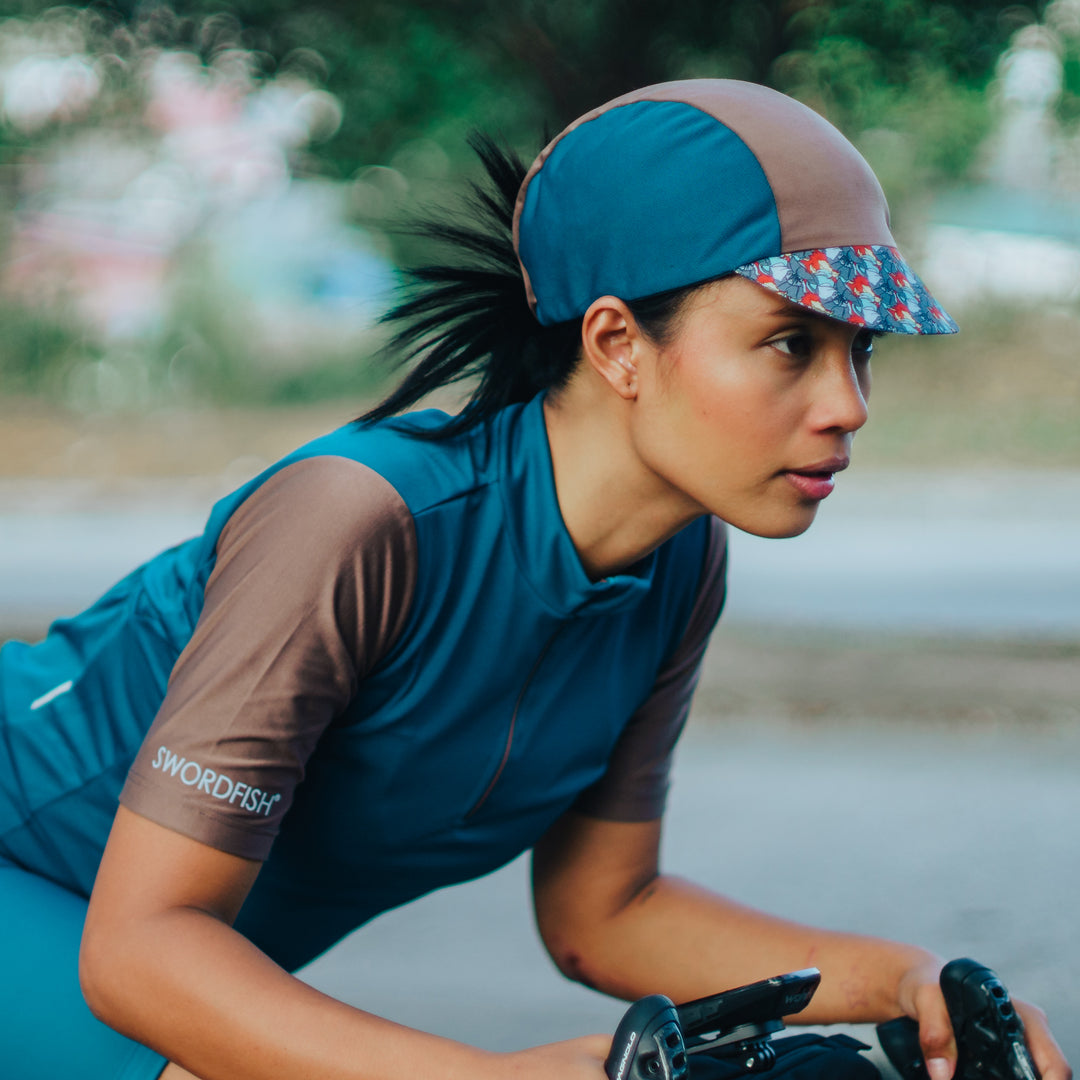 Women’s Coca Teal Cycling Jersey