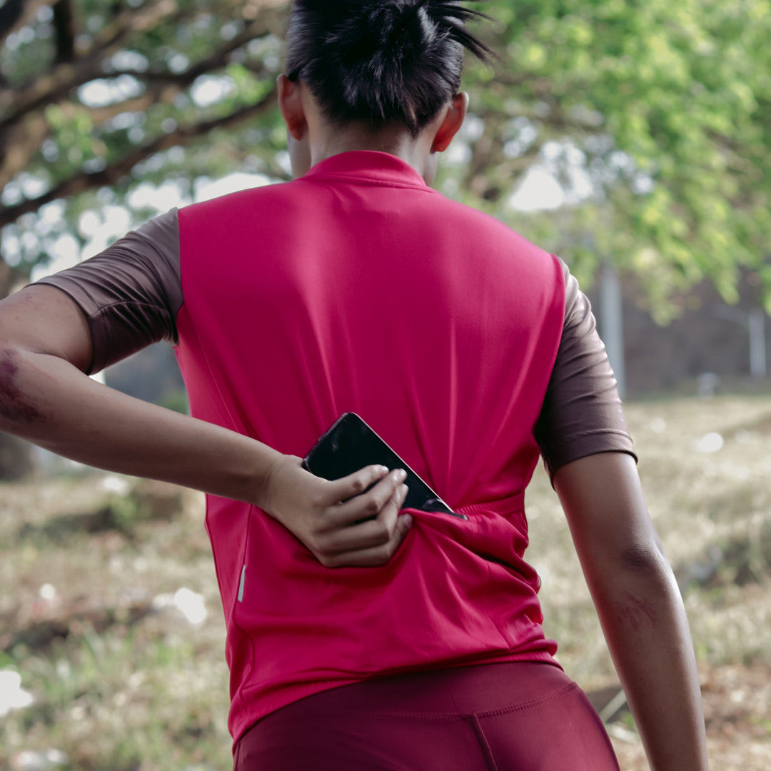 Women’s Coca Raspberry Cycling Jersey