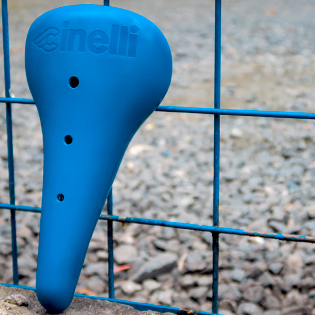 Cinelli Blue Unicanitor Saddle