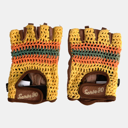 Olympic Knit / Leather Gloves