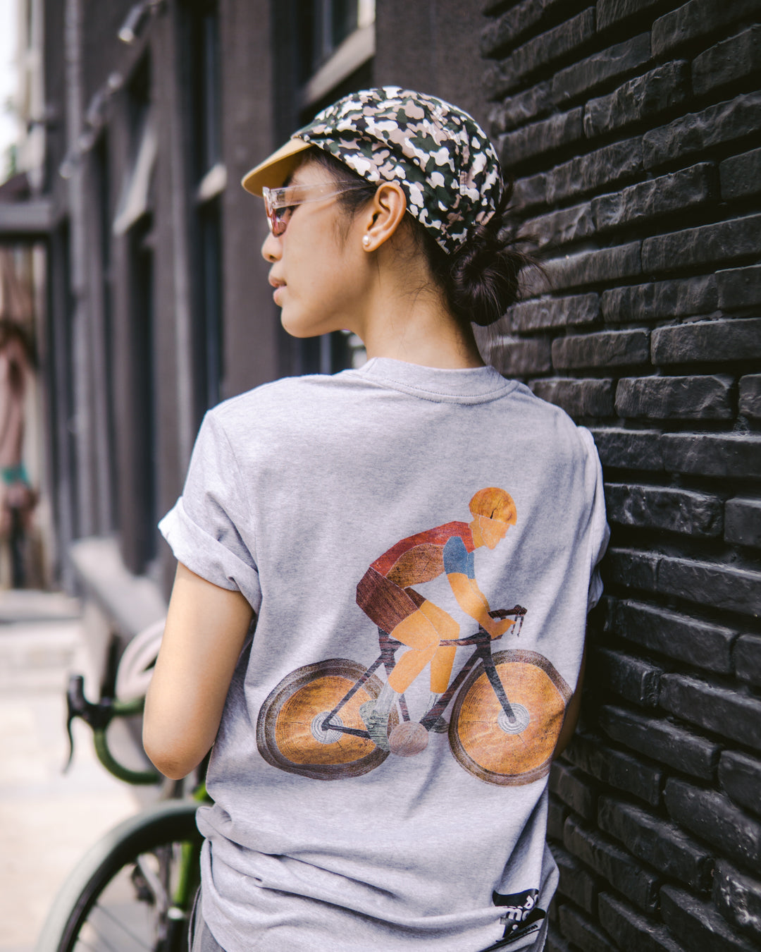 Timber Cyclist Tee Shirt