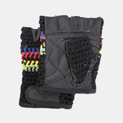 Olympic Knit / Leather Gloves