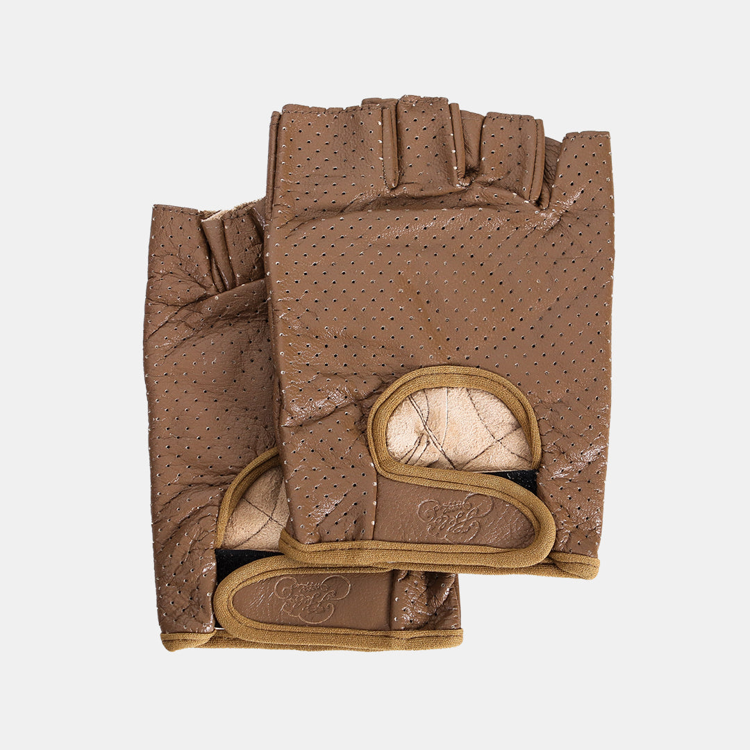 Olympic Knit / Leather Gloves