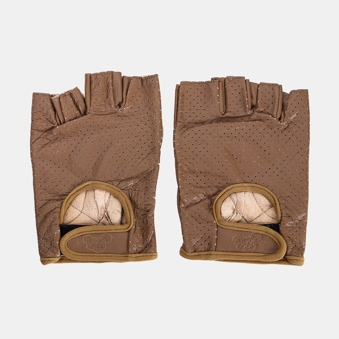 Olympic Knit / Leather Gloves