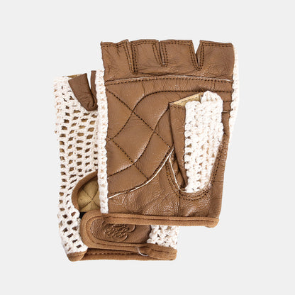 Olympic Knit / Leather Gloves