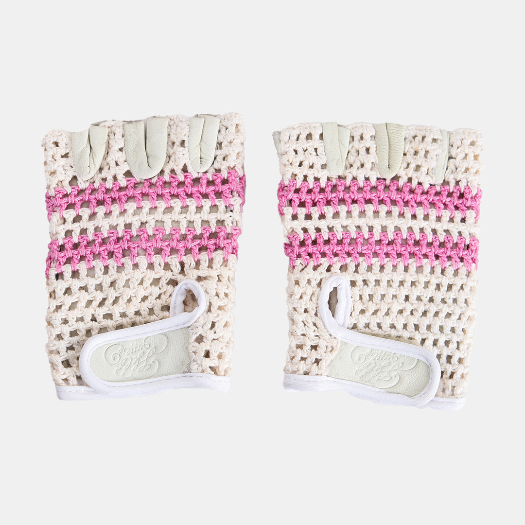 Olympic Knit / Leather Gloves