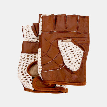 Olympic Knit / Leather Gloves