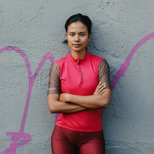 Women’s Coca Raspberry Cycling Jersey